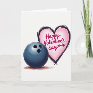 Carte de la Saint-Valentin sportive