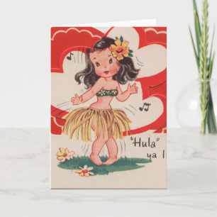 Carte de la Saint-Valentin vintage