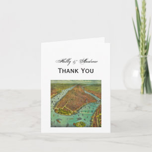 Carte de la ville de New York antique, do-it-yours