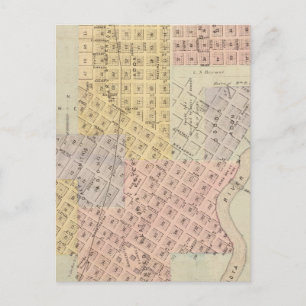 Carte de la ville de Saint-Pierre, Minnesota