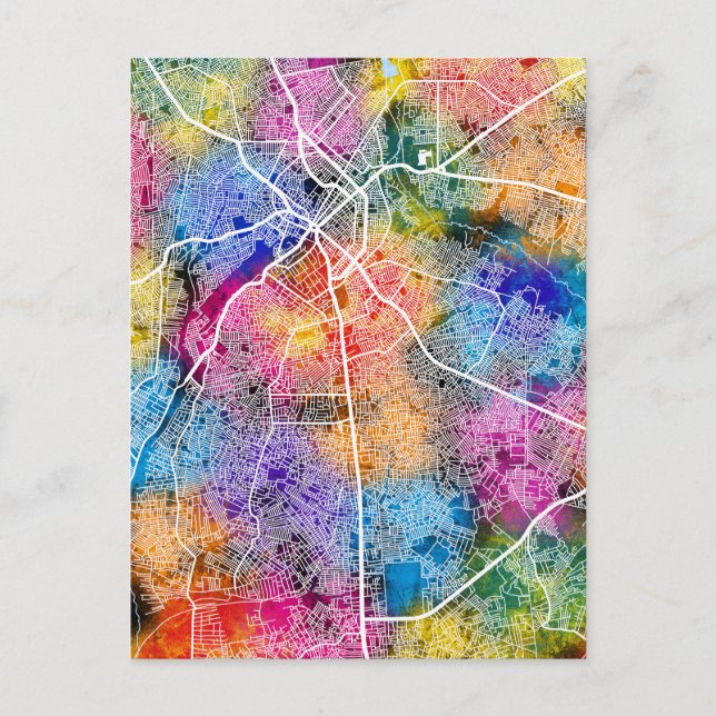 Carte de la ville du Bénin (Devant)