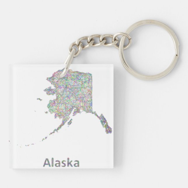 Carte de l'Alaska (Dos)