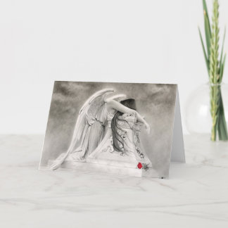 Carte de l'Ange pleureur