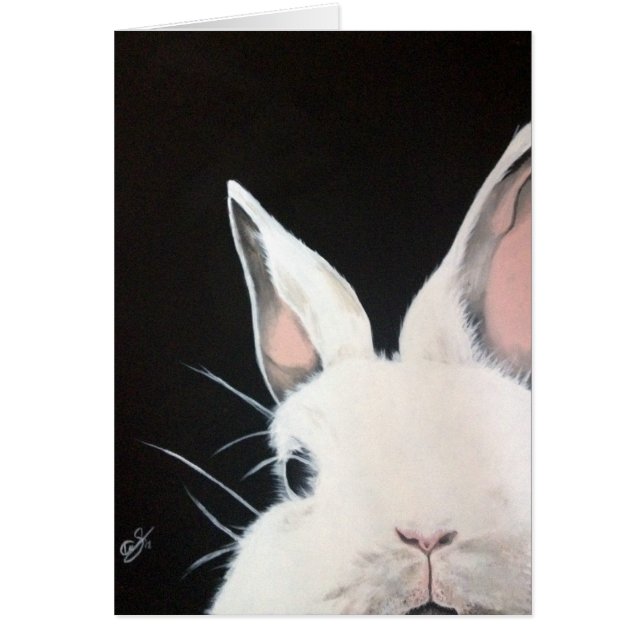 Carte de lapin (Devant)