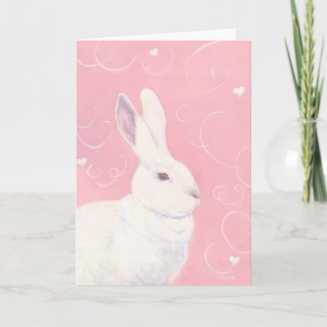 Carte de lapin (Devant)