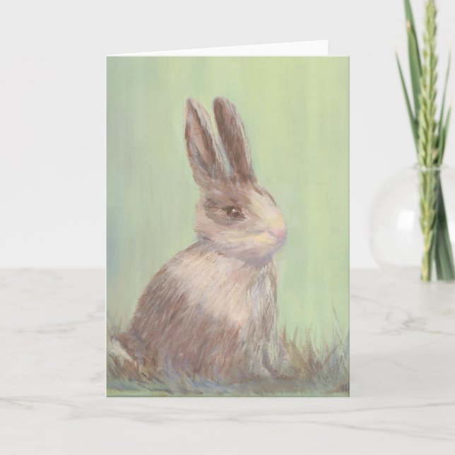Carte de lapin (Devant)