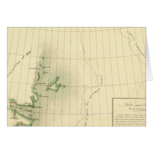 Carte de l'Atlas du Groenland