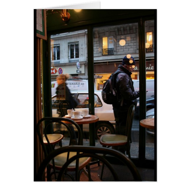 Carte de l'atmosphère parisienne Rue Rambuteau Bea (Devant)