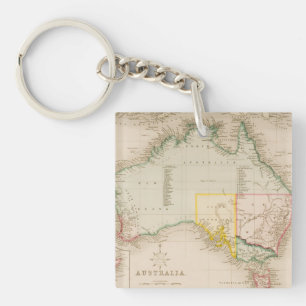 Carte de l'Australie et de la Nouvelle Zélande