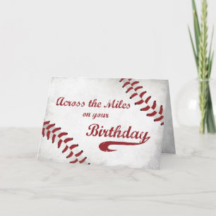 Carte De l'autre côté des Miles Joyeux Anniversaire Gran