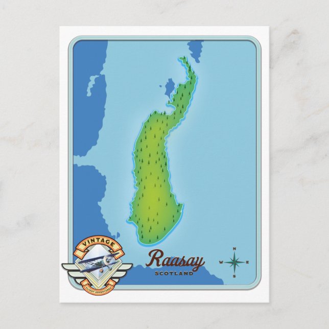 Carte de l'Ecosse (Devant)