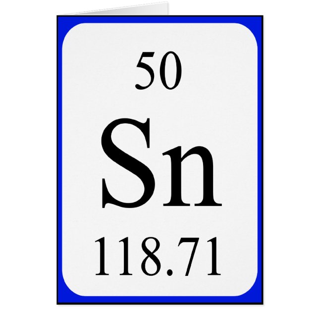 Carte de l'élément 50 - blanc de bidon (Devant)