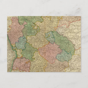 Carte de l'Empire allemand