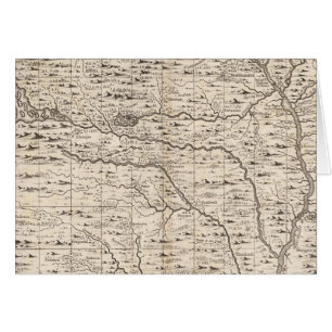 Carte de l'Empire britannique en Amérique Feuille