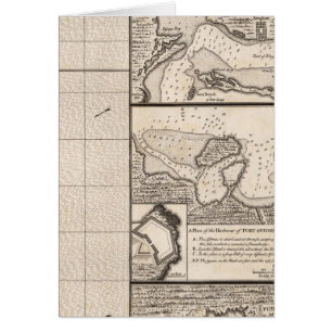 Carte de l'Empire britannique en Amérique Feuille