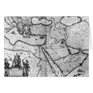 Carte de l'empire de tabouret