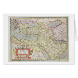 Carte de l'empire turc, du Mercator 'Atla