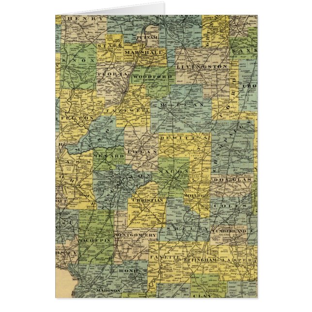 Carte de l'Illinois 2 (Devant)