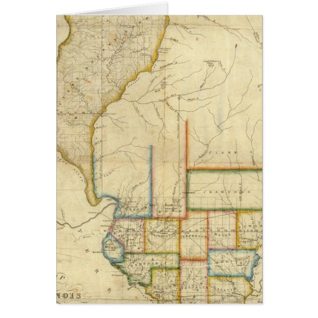 Carte de l'Illinois 3 (Devant)