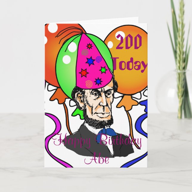 Carte de Lincoln (Devant)