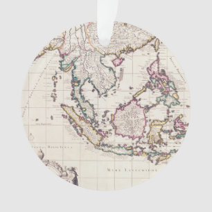 Carte de l'Inde et des Indes est