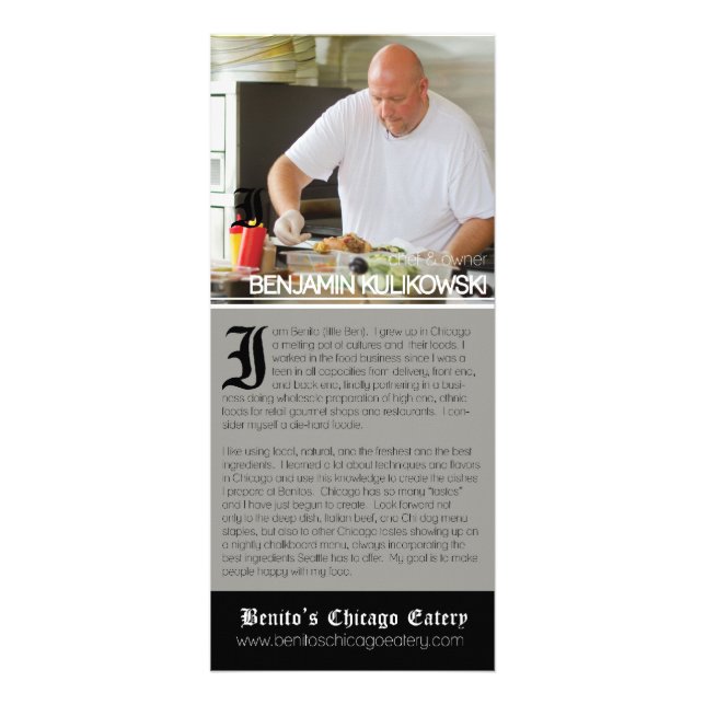 Carte de l'introduction de Benito (Devant)