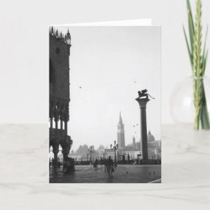 Carte de lion à ailes parItalie de Piazza San