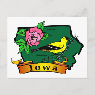 Carte de l'Iowa