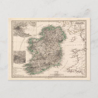 Carte de l'Irlande (1876)