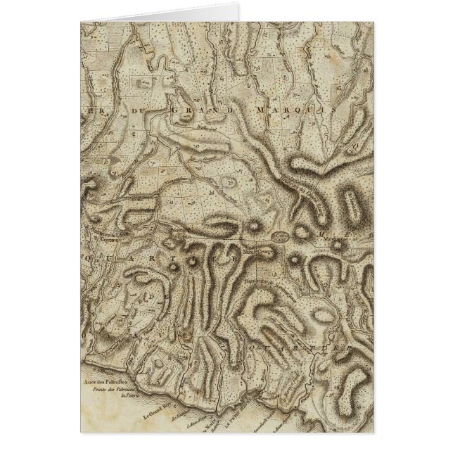 Carte de l'Isle de la Grenade (Vorne)