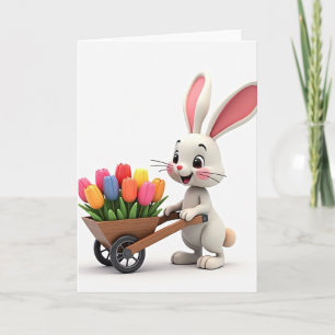 Carte de livraison de Bunny Blooms