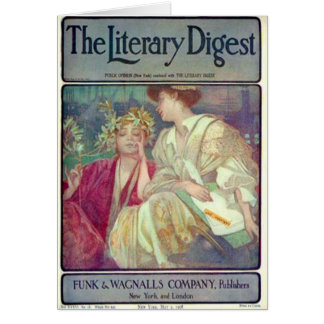 Carte de livre antique