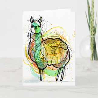 Carte de Llama Greetings