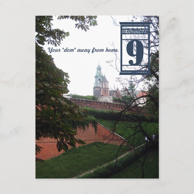 Carte de location de luxe Cracovie (Devant)