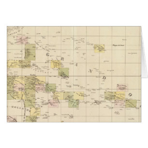 Carte de l'Océanie