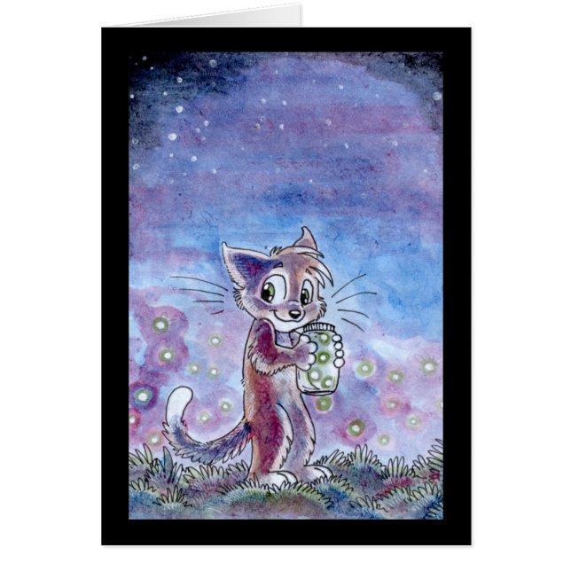 Carte de lucioles (Devant)