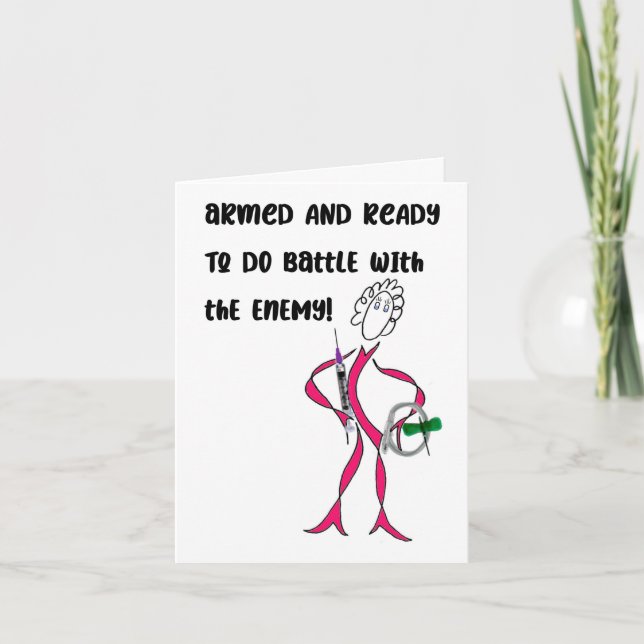 CARTE DE LUTTE CONTRE LE CANCER (Devant)