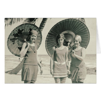 Carte de maillot de bain 1915 tendance