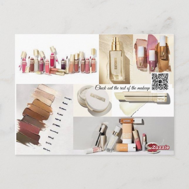 Carte de maquillage Beautycounter (Dos)