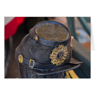 Carte de marché aux puces - casquette de guerre