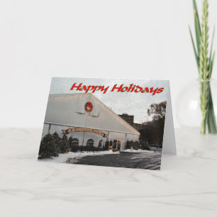 Carte de marché de Noël