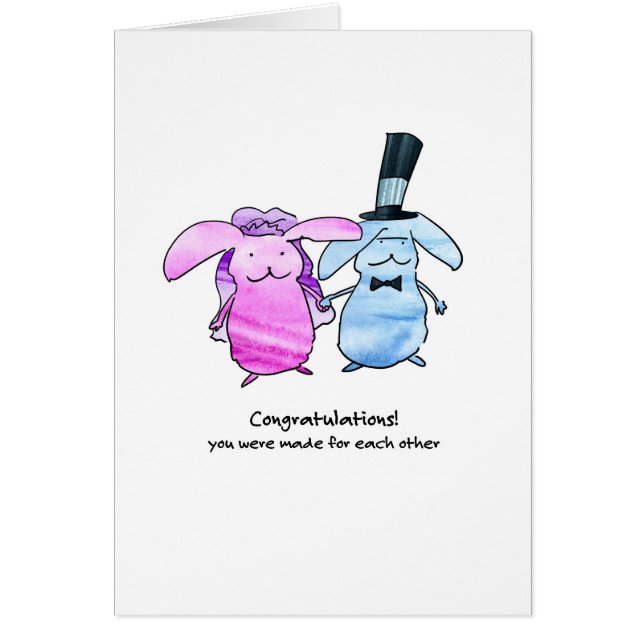 Carte de mariage (Devant)