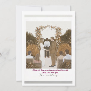 CARTE DE MARIAGE