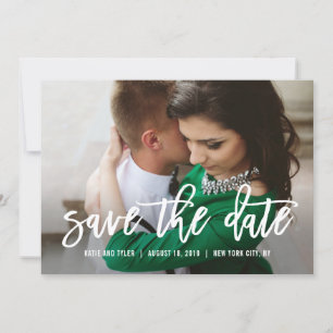 Carte de mariage à calligraphie pinceautée pour an