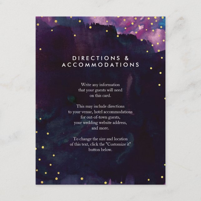 Carte de mariage à l'aquarelle noire moderne abstr (Devant)