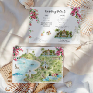 Carte de mariage à San Juan del Sur
