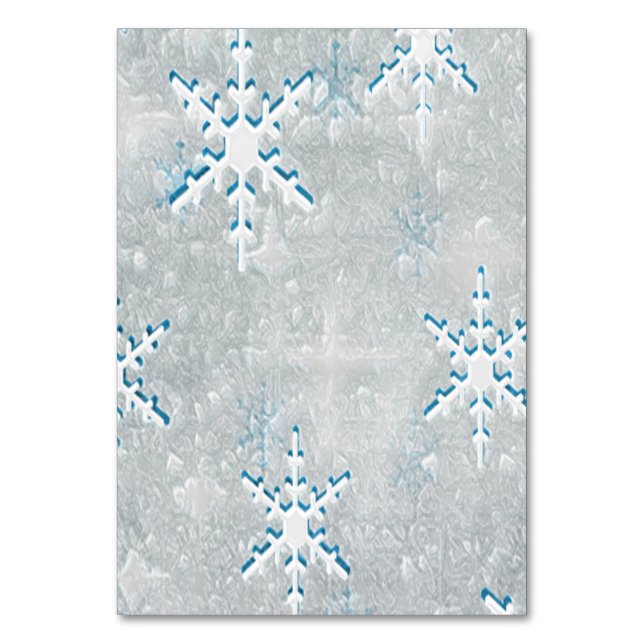 Carte de Mariage de Noël IceSnowflakes (Par défaut)