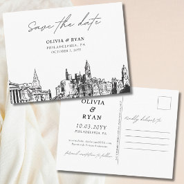 Carte de mariage Faire-part de Philadelphie