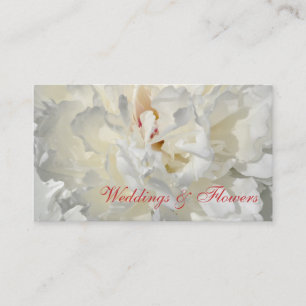 Carte de mariage florale