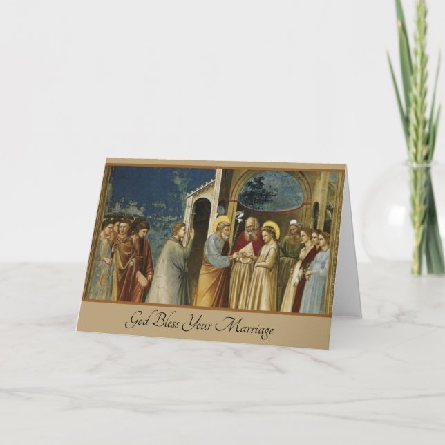 Carte de mariage Mariage catholique (Devant)
